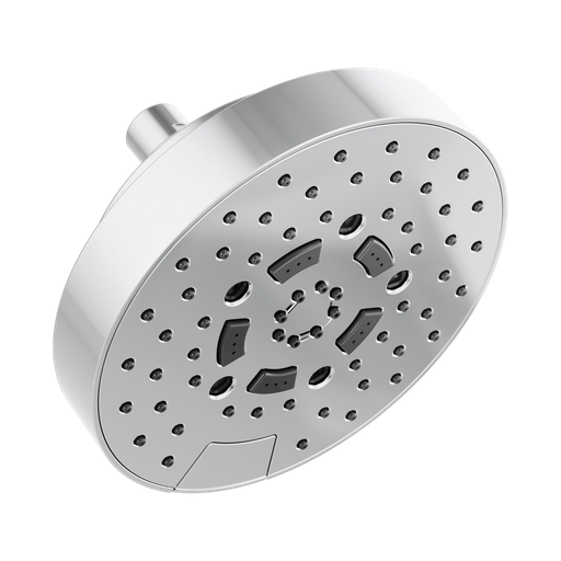 [BRI-87492-PC-1.5] Brizo 87492-PC-1.5 Essential 7” Linear Round 1.5 GPM Shower Head Polished Chrome