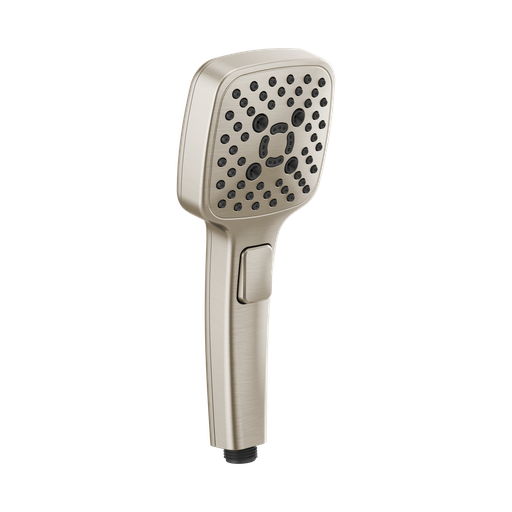 [BRI-88099-NK] Brizo 88099-NK Essential Linear Square Multi-Function Hand Shower Brilliance Luxe Nickel