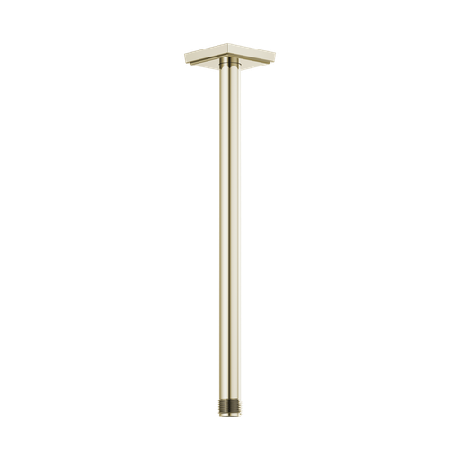 [BRI-RP101286PN] Brizo RP101286PN Essential 14" Ceiling Mount Shower Arm And Square Flange Brilliance Polished Nickel