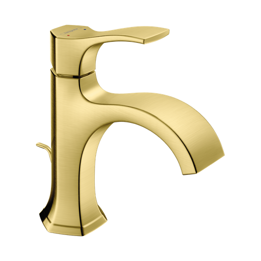 [HAN-04810250] Hansgrohe 04810250 Single Hole Faucet 110 With Pop Up Drain 1.2 Gpm Brushed Gold Optic
