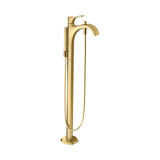 [HAN-04818250] Hansgrohe 04818250 Locarno Freestanding Tub Filler Trim With 1.75 Gpm Handshower Brushed Gold Optic
