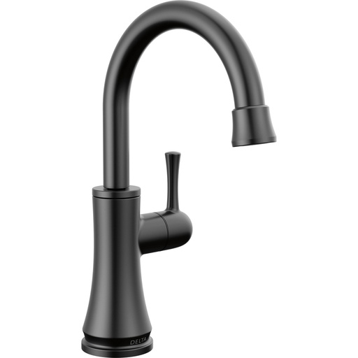 [DEL-1920-BL-DST] Delta 1920-BL-DST Transitional Beverage Faucet Matte Black