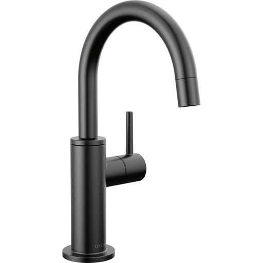 [DEL-1930-BL-DST] Delta 1930-BL-DST Contemporary Round Beverage Faucet Matte Black