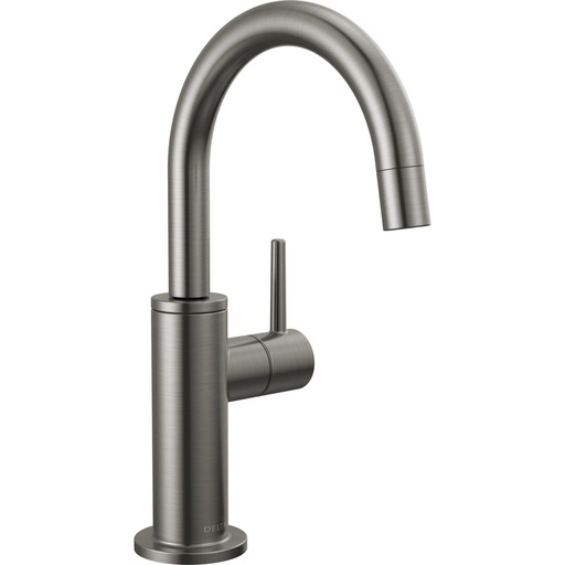 [DEL-1930-KS-DST] Delta 1930-KS-DST Contemporary Round Beverage Faucet Black Stainless