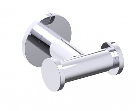 [KART-170132-33] Kartners 170132-33 NICE Double Robe Hook Titanium