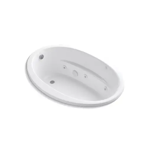 [KOH-1162-CB-0] Kohler 1162-CB-0 Sunward 60" x 42" Drop-in Whirlpool Heated Bath White