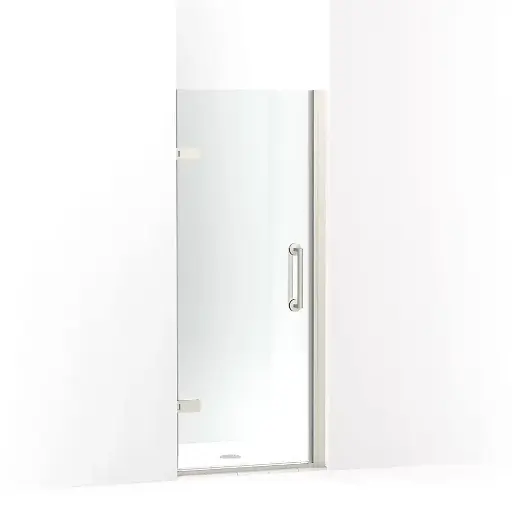 [KOH-27577-10L-BNK] Kohler 27577-10L-BNK Components Frameless Pivot Shower Door Anodized Brushed Nickel