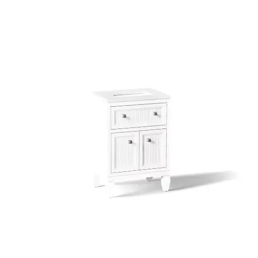 [KOH-33535-ASB-0] Kohler 33535-ASB-0 Hearthaven 24" Vanity Cabinet With Sink White