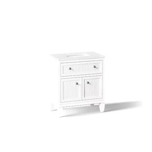 [KOH-33536-ASB-0] Kohler 33536-ASB-0 Hearthaven 30" Vanity Cabinet With Sink White