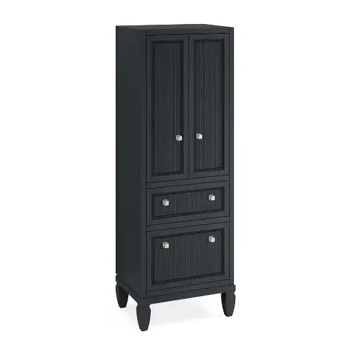 [KOH-33540-ASB-1WX] Kohler 33540-ASB-1WX Hearthaven 24" x 70" Linen Tower Slate Grey