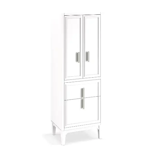 [KOH-33548-ASB-0] Kohler 33548-ASB-0 Southerk 24" x 70" Linen Tower White