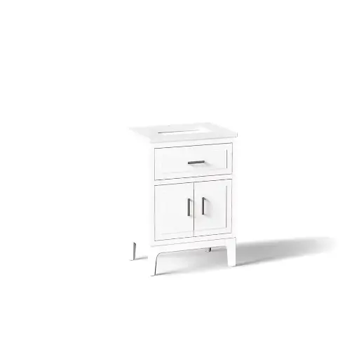 [KOH-33551-ASB-0] Kohler 33551-ASB-0 Seer 24" Vanity Cabinet With Sink White