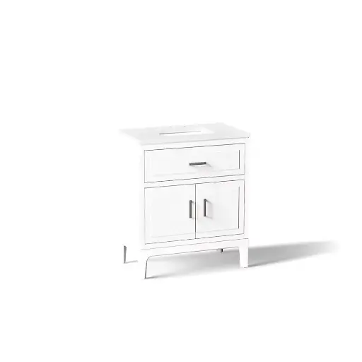 [KOH-33552-ASB-0] Kohler 33552-ASB-0 Seer 30" Vanity Cabinet With Sink White
