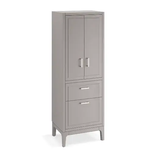 [KOH-33556-ASB-1WT] Kohler 33556-ASB-1WT Seer 24" x 70" Linen Tower Mohair Grey