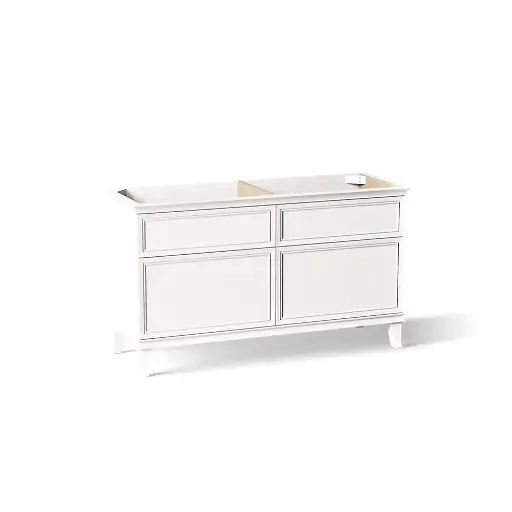 [KOH-33560-1WA] Kohler 33560-1WA Artifacts 60" Bathroom Vanity Cabinet Linen White