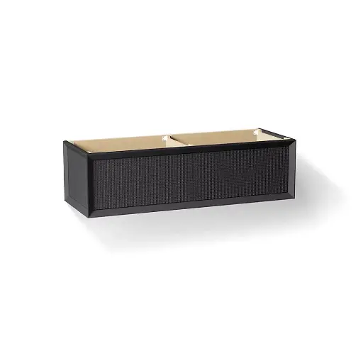 [KOH-33563-GL7] Kohler 33563-GL7 Enivo 60" Wall Hung Bathroom Vanity Cabinet Gloss Black