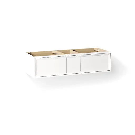[KOH-33567-1WA] Kohler 33567-1WA Lodern 60" Wall Hung Bathroom Vanity Cabinet Linen White
