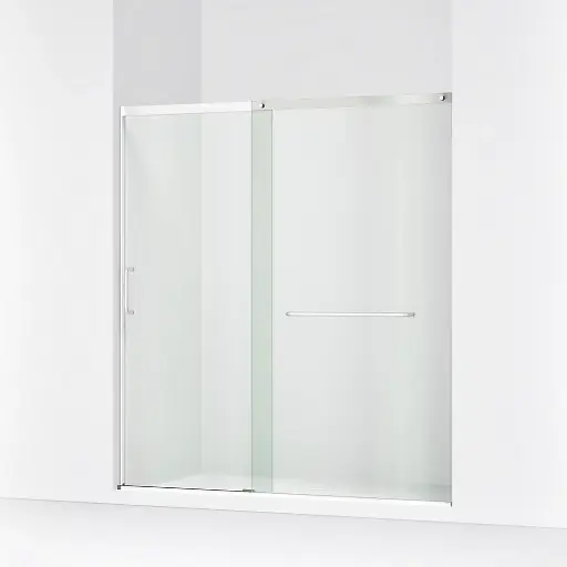 [KOH-707617-8L-SH] Kohler 707617-8L-SH Elate 75" Sliding Glass Shower Door Bright Silver
