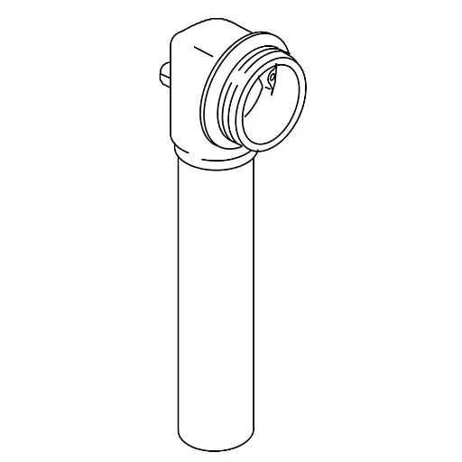 [KOH-1001131-BV] Kohler 1001131-BV Overflow Ell & Tube Assembly Vibrant Brushed Bronze