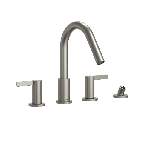 [TOTO-TBG11202UA#BN] TOTO TBG11202UA#BN GF Four Hole Roman Tub Filler Trim Brushed Nickel