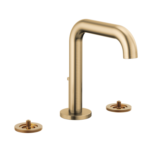 [BRI-65332LF-GLLHP-ECO] Brizo 65332LF-GLLHP-ECO Litze Widespread Lavatory Faucet Less Handles Brilliance Luxe Gold