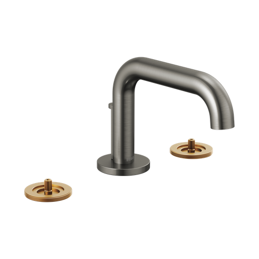 [BRI-65334LF-SLLHP] Brizo 65334LF-SLLHP Litze Widespread Lavatory Faucet Less Handles Luxe Steel