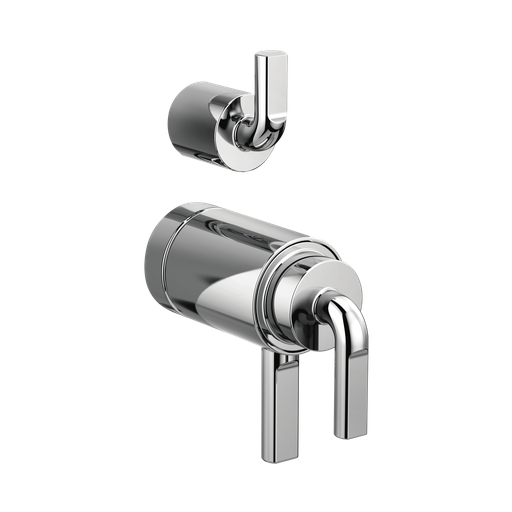 [BRI-HL7539-PC] Brizo HL7539-PC Litze Thermostatic Valve With Diverter Trim Handle Kit Polished Chrome