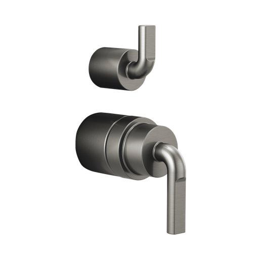 [BRI-HL75P39-SL] Brizo HL75P39-SL Litze Pressure Balance Valve With Diverter Trim Handle Kit Brilliance Luxe Steel