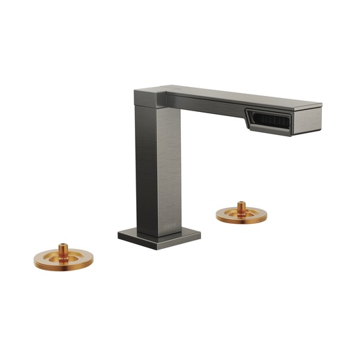[BRI-65322LF-SLLHP] Brizo 65322LF-SLLHP Frank Lloyd Wright Widespread Lavatory Faucet Less Handles Brilliance Luxe Steel