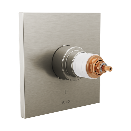 [BRI-T60022-NKLHP] Brizo T60022-NKLHP Frank Lloyd Wright Thermostatic Valve Only Trim Less Handles Brilliance Luxe Nickel