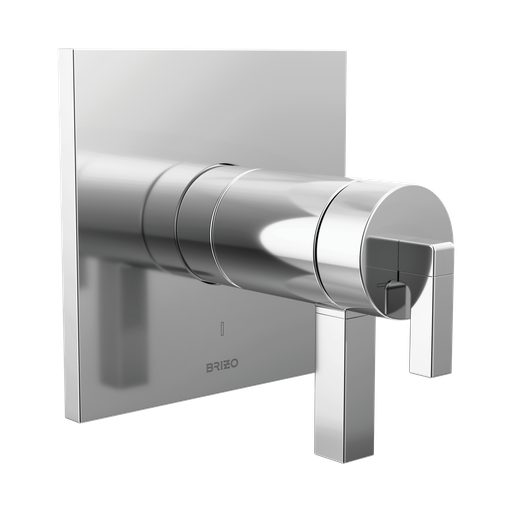 [BRI-T60022-PCLHP] Brizo T60022-PCLHP Frank Lloyd Wright Thermostatic Valve Only Trim Less Handles Polished Chrome