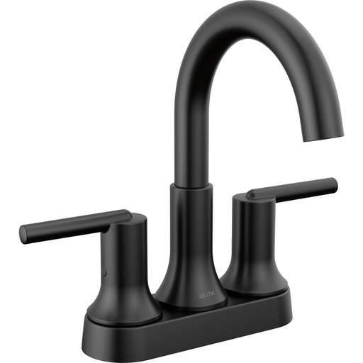 [DEL-2559-BLMPU-DST] Delta 2559-BLMPU-DST Two Handle Centre Set Faucet Matte Black