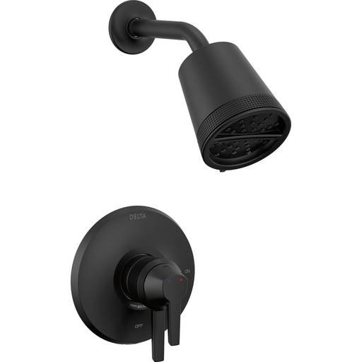 [DEL-T17271-BL] Delta T17271-BL Galeon 17 Series Shower Trim With Cylinder Showerhead Matte Black