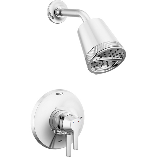 [DEL-T17271-PR] Delta T17271-PR Galeon 17 Series Shower Trim With Cylinder Showerhead Lumicoat Chrome