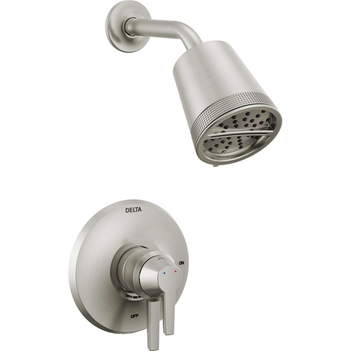 [DEL-T17271-SS-PR] Delta T17271-SS-PR Galeon 17 Series Shower Trim With Cylinder Showerhead Lumicoat Stainless
