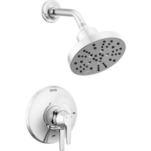 [DEL-T17272-PR] Delta T17272-PR Galeon 17 Series Shower Trim With H2Okinetic Lumicoat Chrome