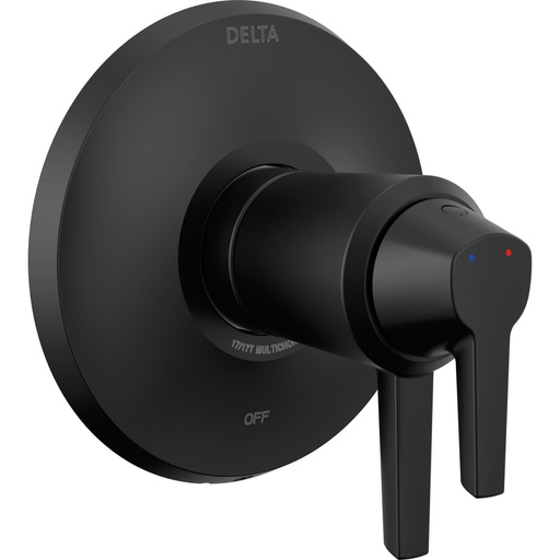 [DEL-T17T071-BL] Delta T17T071-BL Galeon 17T Series Valve Only Trim Matte Black