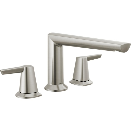 [DEL-T2771-SS-PR] Delta T2771-SS-PR Galeon 3-Hole Roman Tub Trim Lumicoat Stainless