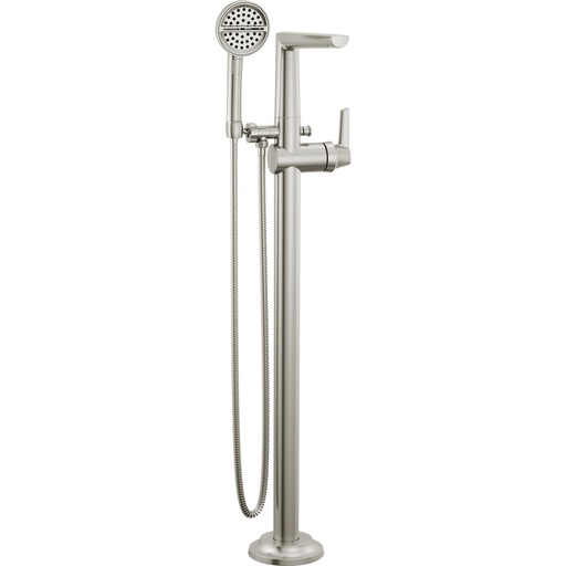 [DEL-T4771-SS-PR-FL] Delta T4771-SS-PR-FL Galeon Free Standing Tub Filler Lumicoat Stainless