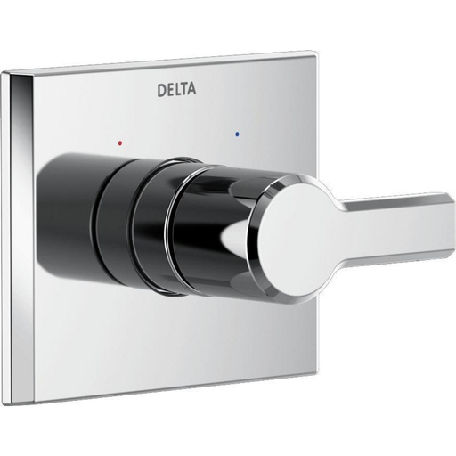 [DEL-T14099-PR] Delta T14099-PR Pivotal 14 Series Valve Only Trim Lumicoat Chrome