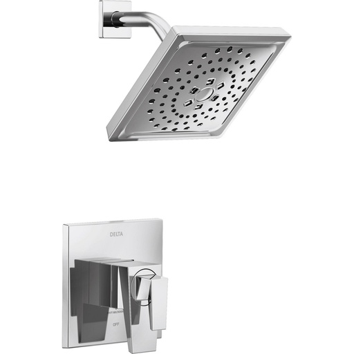 [DEL-T17243-PR] Delta T17243-PR Trillian 17 Series H2Okinetic Shower Only Trim Lumicoat Chrome