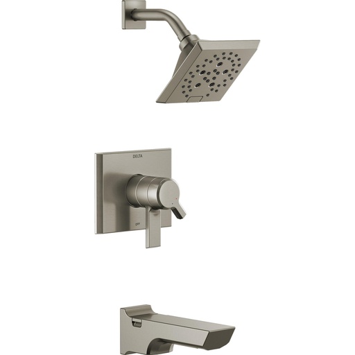 [DEL-T17499-SS-PR] Delta T17499-SS-PR Pivotal 17 Series Tub And Shower Trim Lumicoat Stainless