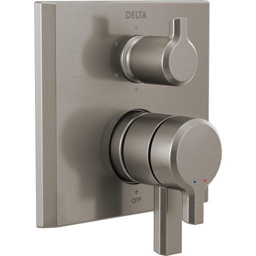 [DEL-T27999-SS-PR] Delta T27999-SS-PR Pivotal 17 Series Integrated Diverter Trim 6 Function Diverter Lumicoat Stainless