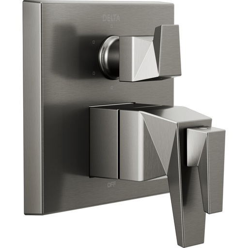 [DEL-T27T943-KS-PR] Delta T27T943-KS-PR Trillian 17T Series Valve Trim with 6-Setting Diverter Lumicoat Black Stainless
