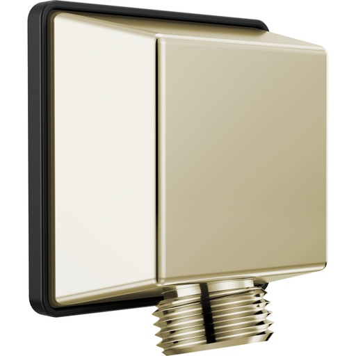 [DEL-50570-PN-PR] Delta 50570-PN-PR Square Wall Elbow For Handshower Polished Nickel