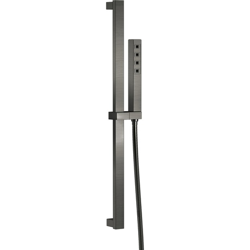 [DEL-51567-KS-PR] Delta 51567-KS-PR Slide Bar Hand Shower With H2Okinetic Black Stainless
