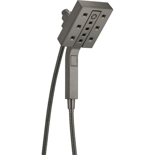 [DEL-58473-KS-PR] Delta 58473-KS-PR H2Okinetic In2Ition 4-Settin Two-In-One Shower Black Stainless