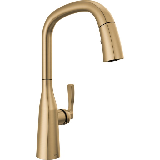 [DEL-9176-CZ-PR-DST] Delta 9176-CZ-PR-DST Stryke Single Handle Pull Down Kitchen Faucet Champagne Bronze