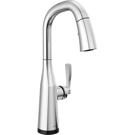 [DEL-9976T-PR-DST] Delta 9976T-PR-DST Stryke Touch2O Pull-Down Bar Prep Faucet Chrome