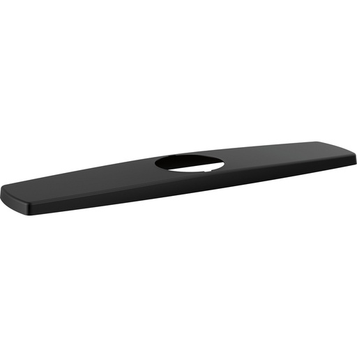 [DEL-RP100190BL] Delta RP100190BL Stryke Escutcheon Nuts And Base Plate Matte Black
